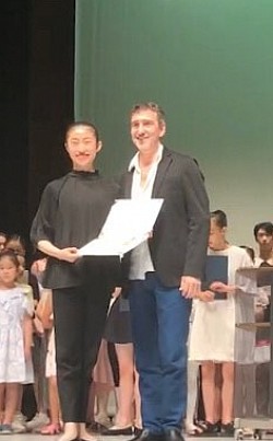 2019韓国国際バレエコンクール フリオボッカ審査員長特別賞受賞（18歳）